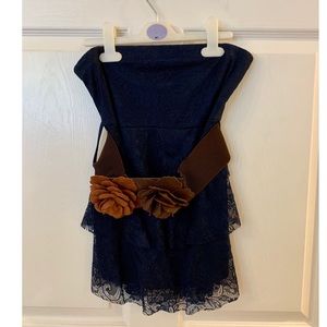 Strapless Lace Top